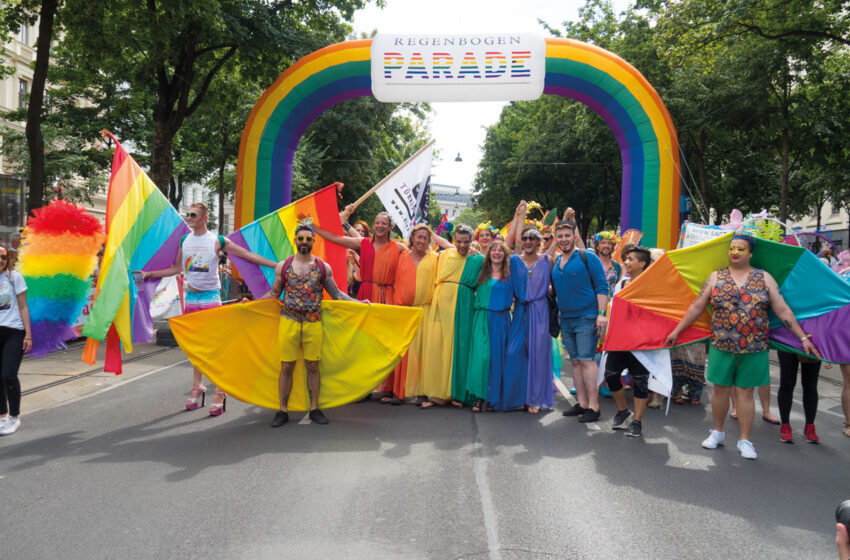  Viena gaypride – Regenbogenparade